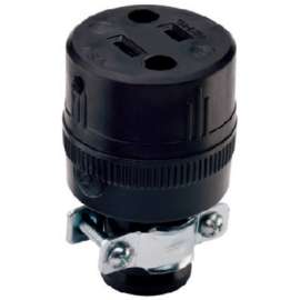 15A BLK Resid Connector
