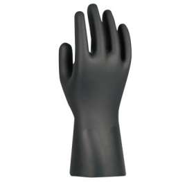 N-DEX 9700 Series Disposable Nitrile Gloves, Powder Free, 6 mil, X-Large, Black