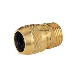 Landscapers Select Heavy Duty Hose Coupling, 5/8 In, Male, Solid Brass