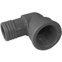 GENOVA 353914 Insert Elbow, 1-1/4 in Insert x FIP, 200 psi, Polypropylene/PVC