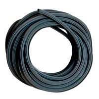Make-2-Fit P 7524 Screen Retainer Spline, 25 ft L, Vinyl, Black