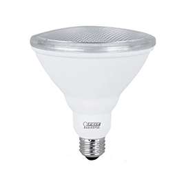 Feit Electric R20/10KLED/3/CAN LED Lamp, 120 V, 7.5 W, Medium E26, R20 Lamp, Soft White Light