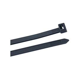 GB 45-524UVB Heavy-Duty Cable Tie, 6/6 Nylon, Black