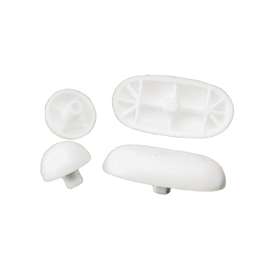 Plumb Pak PP836-41 Seat Bumper Set, Plastic Carded