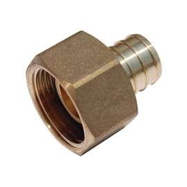 SharkBite UC530LFA Hose to Pipe Adapter, 3/4 in PEX Barb, 3/4 in FNPT