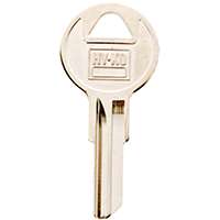 Hy-Ko 11010Y105 Key Blank, Brass, Nickel Plated