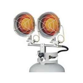 Dura Heat TT30D/CSA Double Tank Top Heater, 18,000/24,000/30,000 Btu, 800 sq-ft Heating Area, Liquid Propane