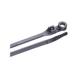 GB 48-308UVB Mounting Cable Tie, Nylon, Black