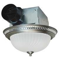 Air King DRLC702 Exhaust Fan, 70 cfm, Fluorescent Lamp, 1.6 A