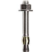 COBRA ANCHORS 503N Wedge Anchor, 1654 lb Weight Capacity, Steel, Plated