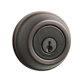 Kwikset 78011PSMTRCALRCS Deadbolt, Different, Smartkey Key, 1-Cylinder, Steel, Venetian Bronze