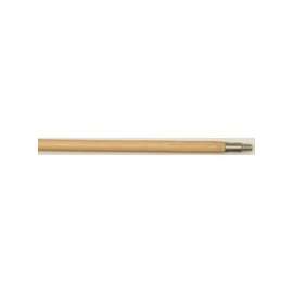 Simple Spaces Replacement Handle, 1-1/8 In Dia, 60 In L, Polypropylene, Metal, Rubber