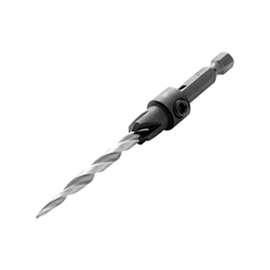 IRWIN 1882784 Countersink Drill Bit, 2-1/2 in L Flute, 1/4 in Dia Shank