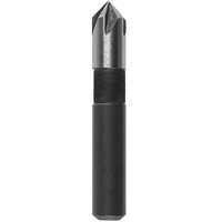 IRWIN 1877714 Countersink Drill Bit, 19/64 in L Flute, Round Shank, 1/4 in Dia Shank