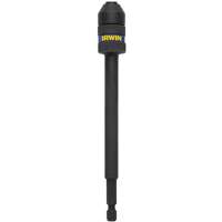 IRWIN 1869516 Drill Bit Extension, 1/4 in Shank, Hex Shank, For 1/4 in Hex Shank Accessories