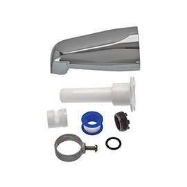 Danco 88702 Tub Spout, Metal, Chrome