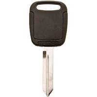HY-KO 18FORD100 Chipkey Blank, Brass/Plastic, Nickel, For Honda Vehicle Locks