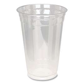Kal-Clear PET Cold Drink Cups, 20 oz, Clear, 50/Bag, 20 Bags/Carton