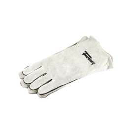 ForneyHide 55200 Welding Gloves, L, Gauntlet Cuff, Wing Thumb, 13-1/2 in L, Gray, Leather Palm