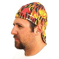 Forney 55814 Reversible Welding Cap, Cotton, Assorted