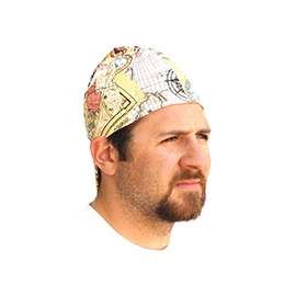 Forney 55816 Reversible Welding Cap, Cotton, Assorted