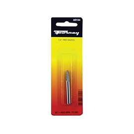 Forney 60124 Burr, Tungsten Carbide Cutting Edge, Tree Radius Shank, 1/4 in Shank