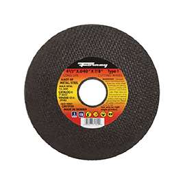 Forney 71802 Cut-Off Wheel, 60-Grit, Medium, Aluminum Oxide, 4-1/2 in Dia