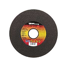 Forney 71854 Cut-Off Wheel, 60-Grit, Medium, Aluminum Oxide, 4-1/2 in Dia