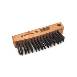Forney 70501 Chipping Hammer Brush, 4-3/4 in OAL, Hardwood Handle