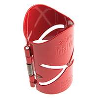 Forney Industries 70620 4-In-1 Pipe Cutting Guide, For Use With 2-3/8 in Pipe, High Grade Steel, Painted Red