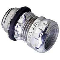 Halex 62520 Raintight Compression Connector, Steel