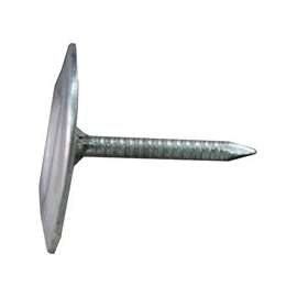 Stinger 00127042 Cap Nail, 7/8 in L, 12 ga, Flat Head, 50