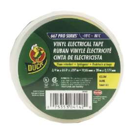 3/4"x66' YEL Elec Tape
