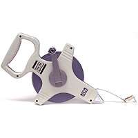 Bosch Pro Series 82-10080B Measuring Tape, 100 ft L x 1/2 in W Blade, Steel Blade, White