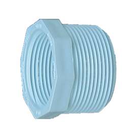 GENOVA 300 Series 34345 Pipe Reducing Bushing, 1-1/4 in MIP x 1/2 in FIP