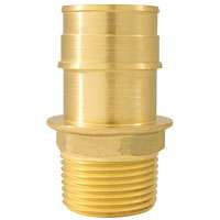 Conbraco EPXMA134 Pipe Adapter, 1 x 3/4 in, ASTM F1960 Brass x MIP