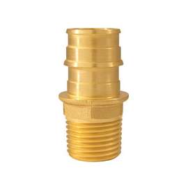 Conbraco EPXMA3412 Pipe Adapter, 3/4 x 1/2 in, ASTM F1960 Brass x Male
