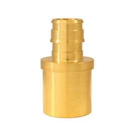 Conbraco EPXMS1234 Pipe Reducing Adapter, 3/4 x 1/2 in, Sweat x ASTM F1960 Brass