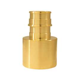 Conbraco EPXFS341 Pipe Reducing Adapter, 1 x 3/4 in, Sweat x ASTM F1960 Brass