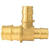 Conbraco EPXT341212 Pipe Reducing Tee, 3/4 x 1/2 x 1/2 in, ASTM F1960 Brass