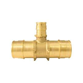 Conbraco EPXT1112 Pipe Reducing Tee, 1 x 1 x 1/2 in, ASTM F1960 Brass