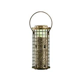 Perky-Pet 114 Squirrel Stumper Feeder, 3 lb Capacity, Metal/Plastic, Clear