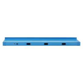 Upper Workbench Shelf, 3 Duplex Outlets, For Use With 72" Wide Workbenches, 100 lb Weight Capacity