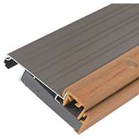 M-D 49008 Break Threshold, 36 in L, 4-9/16 in W, Aluminum