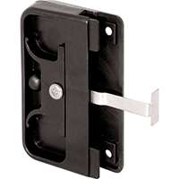 Prime-Line A 142 Door Latch and Pull, Mortise Mounting, Plastic/Steel