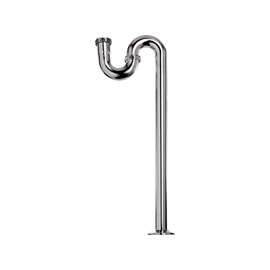 Plumb Pak PP250CP S-Trap with Flange, 1-1/2 in Flange