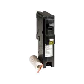 Square D HOM115CAFIC Arc-Fault, Combination Circuit Breaker, 120 V, Fixed Trip, Plug-In Mounting