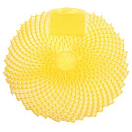 Eclipse Urinal Screen, Citrus Scent, Yellow, 0.09 lb, 12/Carton