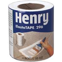 Henry 296 Series HE2969195 Repair Fabric, 150 ft L, 4 in W, 8.7 mil Thick, Fabric, White