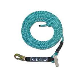 Qualcraft 01310-QC Vertical Lifeline, 25 ft L Line